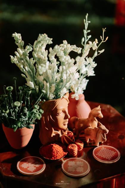 Floral detail and Tablescape — Wedding decor — Alila Diwa Goa